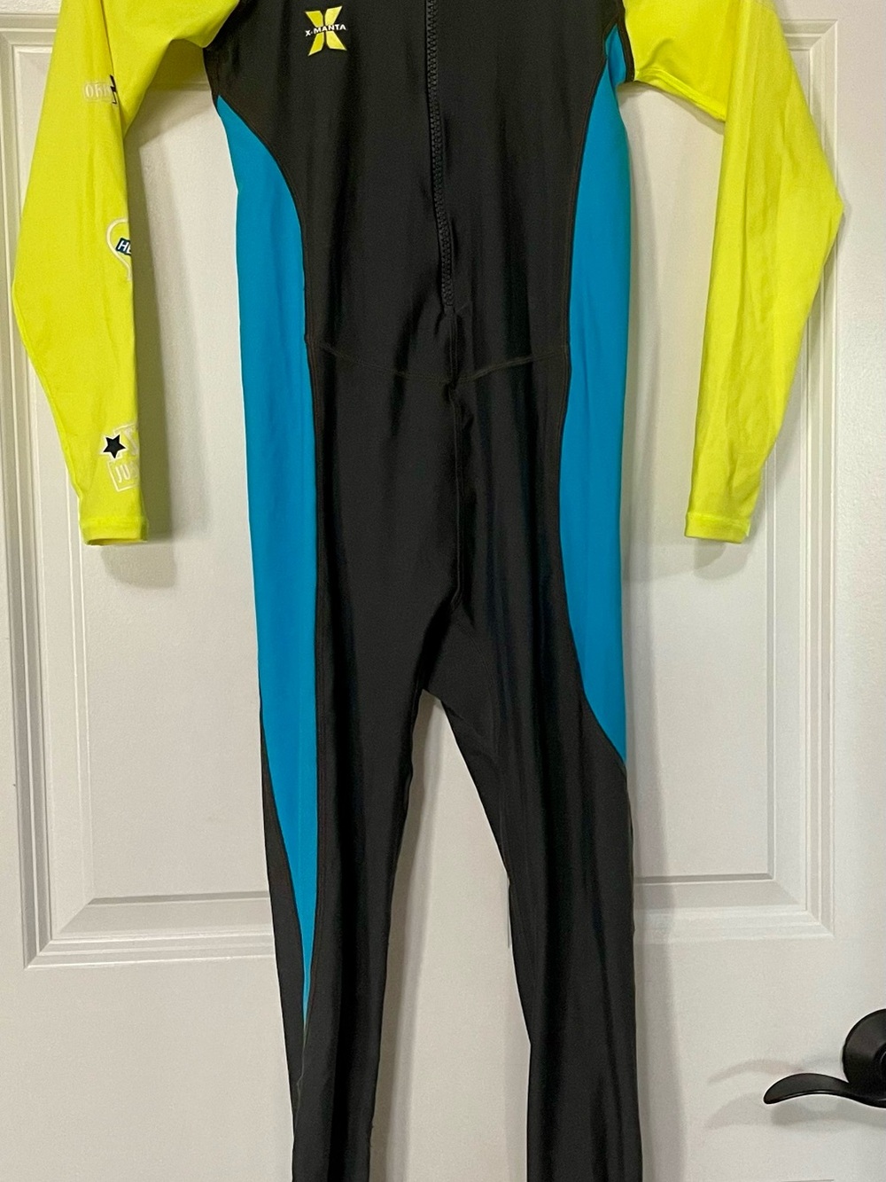 X-Manta Unisex SPF 50+ & UV Protective One Piece Rashguard Wetsuit US Size 5-6